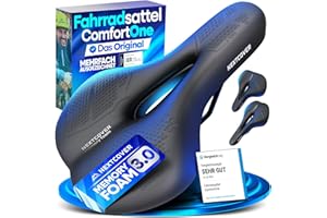 ‎NEXTCOVER NEXTCOVER® Fahrradsattel - Das Original - mit Memory-Foam 3.0 I maximaler Fahrkomfort I ergonomischer Fahrrad Sattel für Damen & Herren I Fahrradsattel Herren bequem, Sattel Damen bequem weich