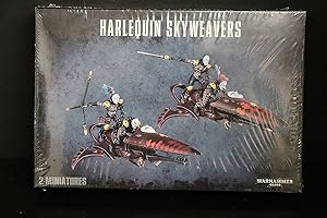 Games Workshop-FBA_58-11 Skyweavers Figura de acción Warhammer 40K Harlequin Sky Weavers, Color Negro