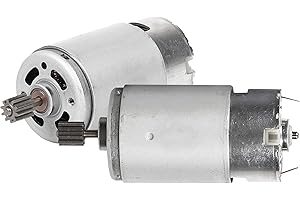 JONATURE Paire de moteurs 12 V pour voiture Peg Perego pour enfants, moteur de boîte de vitesses de rechange 12 V pour Peg-Perego pour Polaris RZR 900 pour John Deere Gator XUV pour Sportsman 700