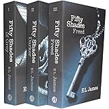 Fifty Shades Trilogy Collection E L James 3 Books Set Pack (Fifty Shades of Grey, Fifty Shades Darker, Fifty Shades Freed)