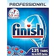 Finish Dishwasher Tablets BULK 125 Tabs, Pack of 1