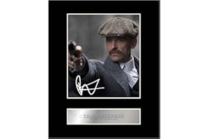 ICONIC PICS Photo dédicacée encadrée de Paul Anderson Arthur Shelby - Peaky Blinders