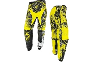 WinNet Pantaloni Bimbo Bambino Moto Cross Fuori Strada Enduro 4 6 8 10 12 Anni Mini Quad Motocross Calzoni Fuoristrada MX