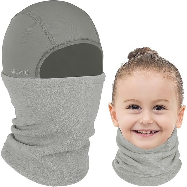 Passamontagna Bambino OWLMATE - Sottocasco Moto Invernale Per Sci E Sport Freddo