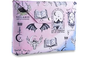 Tawdull Velaris City of Starlight Book Sleeve for Book Lovers to The Star Who Listen, Waterproof Book Protector Sleeve Crescent City Merch, 11 X 9 Inch Kindle Sleeve (City of Starlight)
