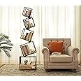 Asuli Bookshelf 2024 New, 5-Tier Bookshelves, 67" Tall Black Bookshelf, Book Shelf, Bookcase, Modern Bookshelf, Storage Shelf for CDs/Books/Collections, Display Shelf for Livingroom, Bedroom, Office