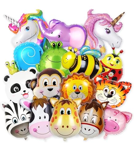 Lot De 9 Ballons En Aluminium En Forme De Nuage, Ballons Arcenciel