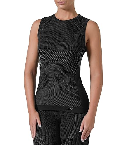 Gilet Termico Donna In Pile Morbido, Canottiera Intima Calda Senza Maniche, Top Invernale Elasticizzato Per Il Freddo, Grigio - 2