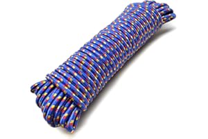 AB TOOLS-TOOLZONE 12mm x 30 m Multi-Purpose Utility Rope Nylon Cord Camping Sailing Garden TE475