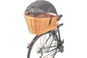 Tigana Sonnensegel für Hundefahrradkorb & Einkaufskorb – UV Schutz 40+, Oeko-TEX®, Atmungsaktiv, Microfaser, Sonnenschutz für Hunde, Schnell montierbar, leicht & platzsparend