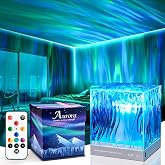 Real Star and Galaxy Projector 18 Colours, Mother's Day Gift Children's Night Light Star Projector, 10 Brightness Adjustment