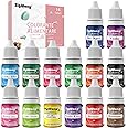 Coloranti Alimentari a 14 colori - Colorante Alimentare Liquido Concentrati per ​Cuocere Decorare, Cucinare, Glassare, torta,