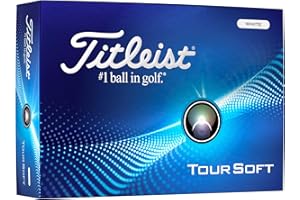 Titleist Tour Soft - Palline da golf, confezione da 12
