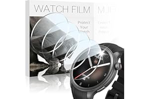 AIDOWU 4-Stück Glas Schutzfolie Kompatibel mit Amazfit Balance Displayschutz HD Klar Kratzfestigkeit 9H Gehärtetem Glas Displayschutzfolie für Amazfit Balance Schutz,Präziser Abdeckung