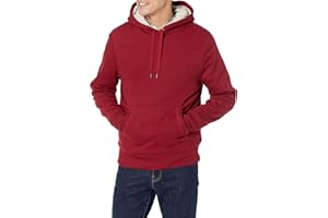 Amazon Essentials Mężczyźni Bluza z kapturem z podszewką Sherpa