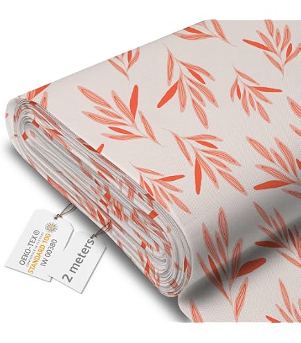DreamRoots Tessuto Oxford Impermeabile 600D – 160 Cm Larghezza, 220 G/m² – Geometric Mosaic – Venduto Al Metro Per Esterni