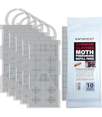 Trappole Per Tarme Dei Vestiti Flortis - Confezione Da 2, Con Feromoni, Effetto 3 Mesi