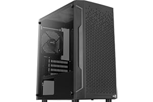 AeroCool Boîtier Mini Tour Micro ATX Trinity Mini avec Panneau Vitré, Noir ACCS-PV32013.11