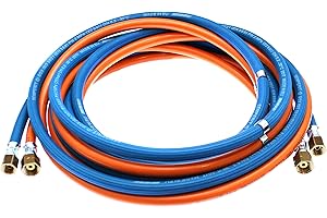 ARZER Sauerstoff Propan Doppelschlauch 5 Meter Autogen