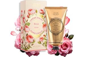 Panier des Sens – Rose Hand Cream - Hand Cream for very Dry Hands and Skin – for Women and Men - With Shea Butter & Olive Oil - Vegan Made in France 97% Natural Ingredients - 75ml