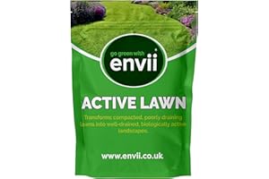 Envii Active Lawn - activateur de sol - Améliorateur de sol qui aide à briser l’argile et améliore l’aération - Traite 40m²