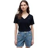 Tommy Hilfiger NEW SLIM CODY V-NK SS Tiş&ouml;rt Kadın