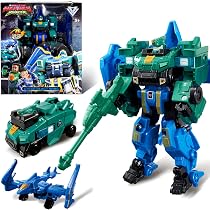 QUANTUM HEROES DINOSTER 2 in 1 Stego Blast Wing Transformer 6.7 ...