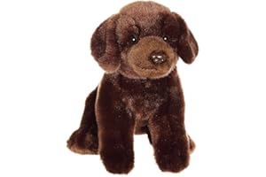 GIPSY Siedzący pies 25 cm brązowy labrador - przytulanka dla dzieci - dostępna w 8 różnych modelach - 071525