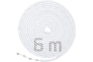 Ziamzra Lead Tape for Curtains 50 g Lead Tape Approx. 6 m Curtain Weight Heavy Curtain Weight Cuttable Lead Tape for Mosquito Net Tablecloth Curtains Living Room Shower Curtain Curtains Accessories -