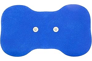 ‎MED-FIT Kabellose Med-Fit Schmetterlings-Pads, selbstklebend, 16 cm x 9 cm, geeignet für das schmerzlose TENS-Modell (nur) Lieferung mit Fernbedienung. Ab Januar 2023 (Packung mit 1)