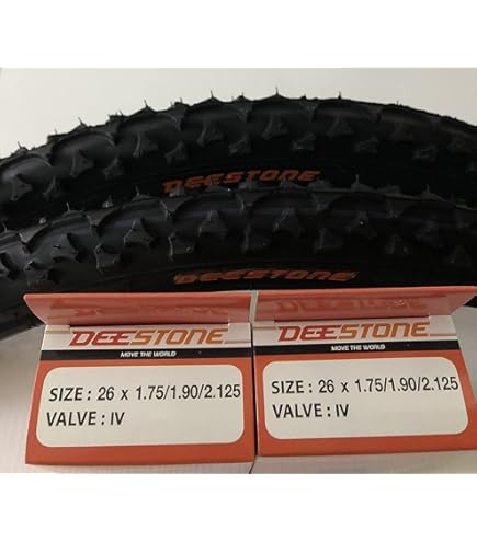 2 Copertoni MTB 26 X 1.90 + Camere D'Aria - Pneumatici Tassellati Per Mountain Bike Adulto - Foto 7