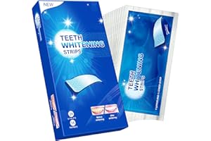 MRDOGGY Blanqueador Dental Tiras Blanqueadoras Dientes - 28 tiras blanqueadoras de dientes teeth whitening strips 14 Sesiones blanqueadores dentales blanqueador dental Seguro para Esmalte Refresca Respiración