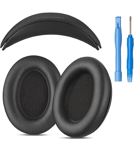 Ersatz-Ohrpolster Für Bose Around-Ear 2 / SoundTrue Around-Ear 1 & 2 – Premium-Proteinleder, Weicher Schaum