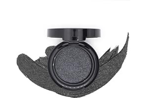 Ombretto In Crema Occhi Waterproof Copertura Totale Ombretto Nero Resistente all'acqua Ombretto Occhi Lunga Tenuta Fino A 12 h Ore Made In Italy Collection Professional