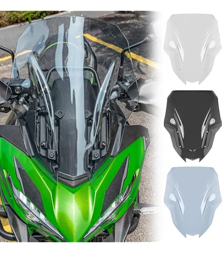 Bulle Transparente Pour Kawasaki Versys 650 (2010-2014) - Compatible Fixation D'origine