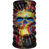 e taktik &reg; DeBuff Collar Skull Rainbow Boyunluk Bandana