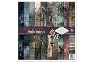 ITD Collection Paquete de Scrapbooking - Utiliza Papel para Scrapbooking - Haz Álbumes de Fotos Originales Como Nadie - Papel Decorativo - Decoupage - Hacer Tarjetas - 310x320 mm (SLS039)