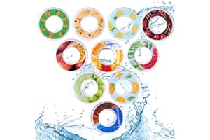 YumSur 10 PCS Air Water Bottle Flavour Pods Pack Water Bottle Flavored Scented Cartridge Flavours Fruit Taste Pods