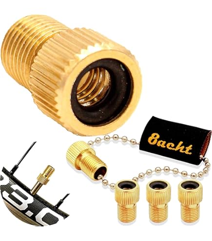 Kit de valve d'air 15 PCS, pompe de vélo portable convertisseur de