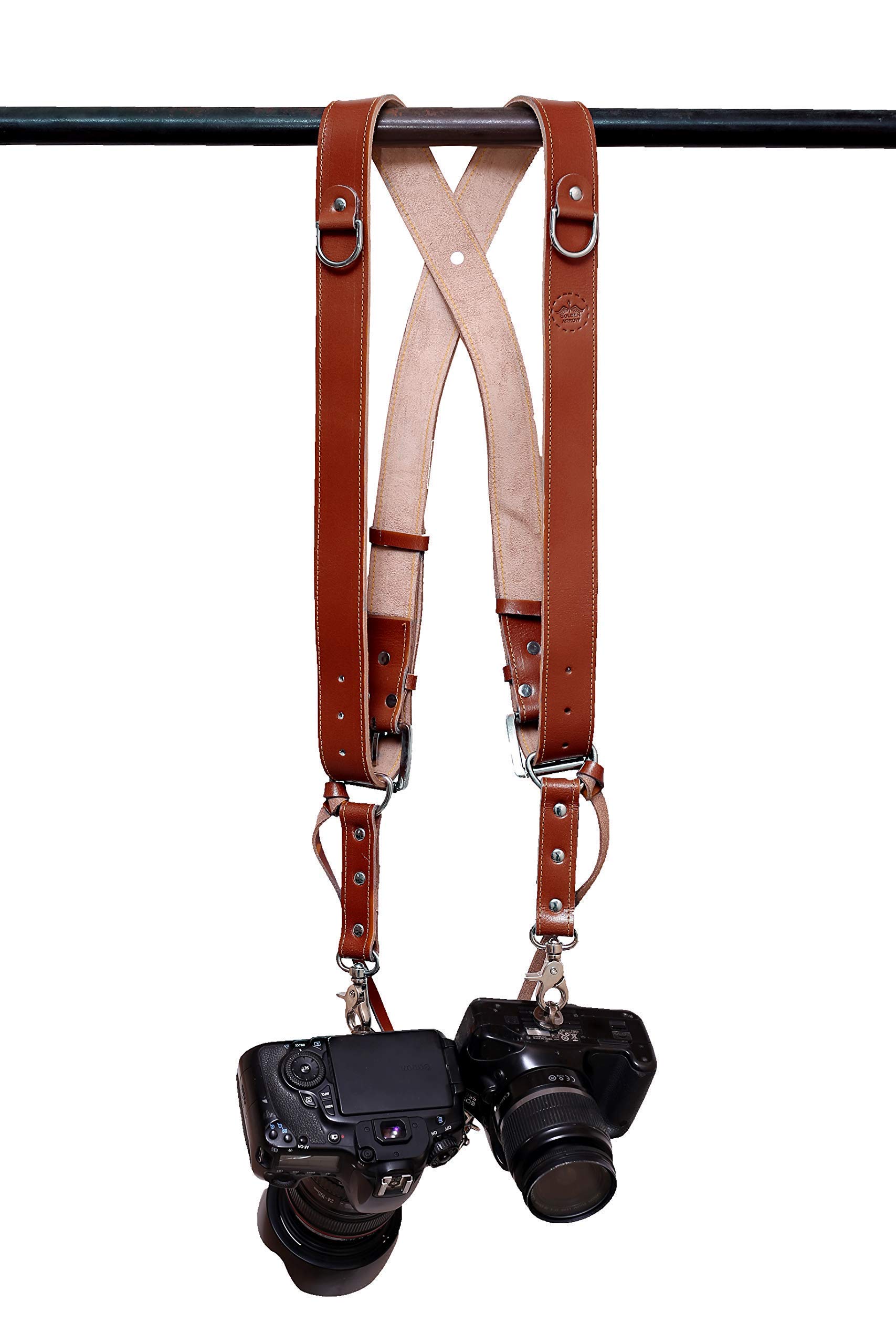 GOLDEN ARROW Leather Camera Belt Strap - The Knight