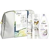 Dove Blissfully Relaxing Beauty Bag Gift Set including Body Wash, Body Lotion & Dove Deodorant Women's 3 piece gift for her