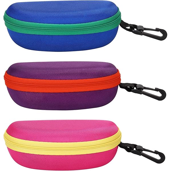 Vintage Libellen Brillenetui Mit Reißverschluss - Weiche Schutzhülle Für Sonnenbrillen & Optik