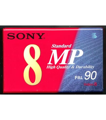 Cassette Vidéo PDM P5-90 MP - 90 Min - Neuve Sous Emballage - 8MM Video