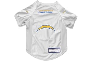 LITTLE EARTH PRODUCTIONS Littlearth Los Angeles Chargers NFL Stretch Pet Jerseys Los Angeles Chargers Small