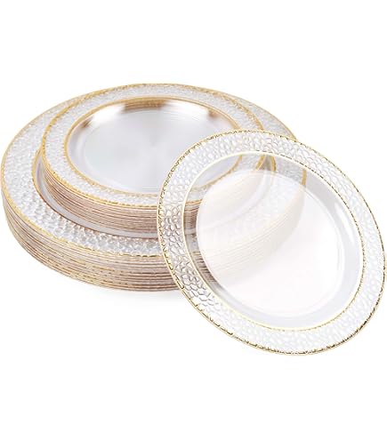 Platenset van kunststof, rood, herbruikbaar, 24 platte vierkante borden, speciale kersttafel, koud wasbaar, milieuvriendelijk servies