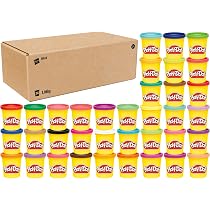 Play-Doh Bright 'n Happy Variety Pack with 21 Pots Including Sparkle a Play-Doh Bright 'n Happy Variety Pack with 21 Pots Including Sparkle a