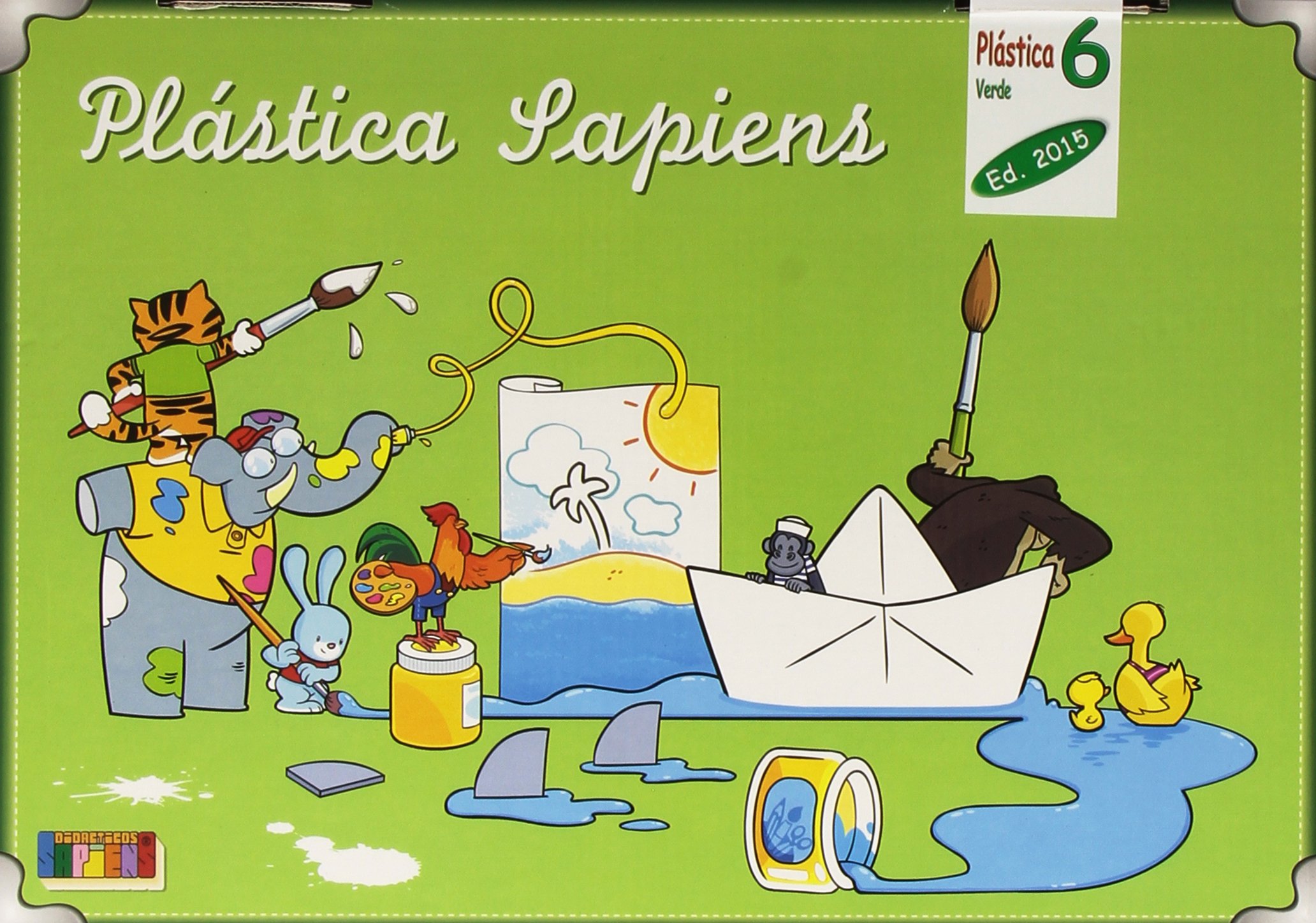 Plástica verde, dibujo y manualidades, 6º Primaria