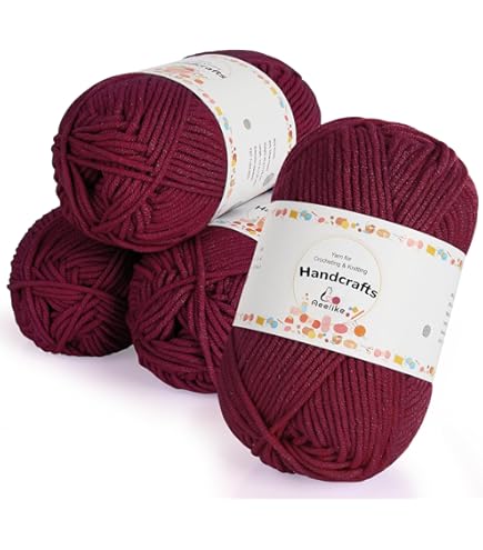 Ficelle Graine Creative 6 Fils De Coton Spécial Crochet 55 M - Rose