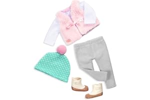 Our Generation - Abbigliamento classico – Gilet e cappello (Battat BD30389Z)