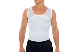 Esteem Apparel Originales Herren-Brustkompressionshemd zum Verstecken von Gynäkomastie Moobs